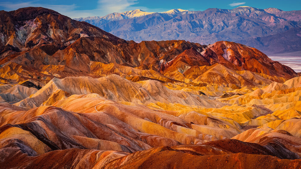 "Painted Earth – Zabriskie Point"-Death Valley fine art print,