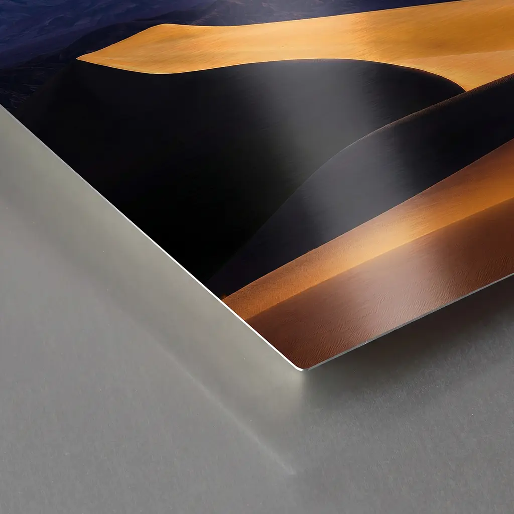 Printed on metal